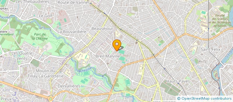 localisation de l'entreprise MADAME SABRAH BOUHALI  NANTES