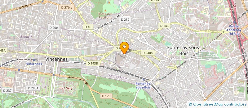 localisation de l'entreprise MADAME SABRI AHMINA à FONTENAY-SOUS-BOIS