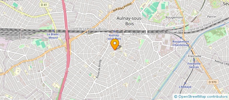 localisation de l'entreprise MADAME SABRIA ATIA à AULNAY-SOUS-BOIS