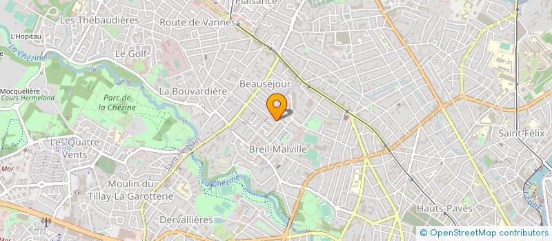 localisation de l'entreprise MADAME SABRIA BENZINA à NANTES