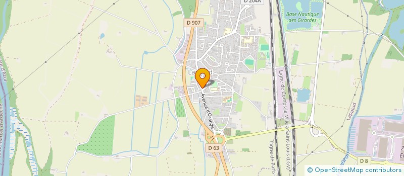 localisation de l'entreprise MADAME SABRIA RAHIM  LAPALUD