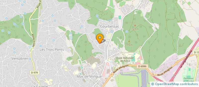 localisation de l'entreprise MADAME SABRIA TAHRA  NIMES