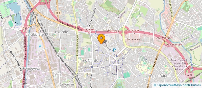 localisation de l'entreprise MADAME SABRIA TOMZINE à TOULOUSE
