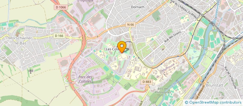 localisation de l'entreprise MADAME SABRIBA CHERDOUD à MULHOUSE