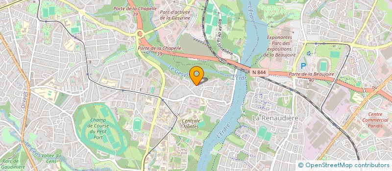 localisation de l'entreprise MADAME SABRINA ABADJA à NANTES
