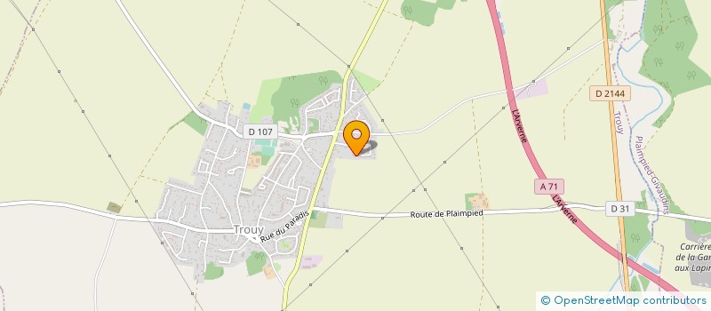 localisation de l'entreprise MADAME SABRINA ABDELLAZIZ  TROUY