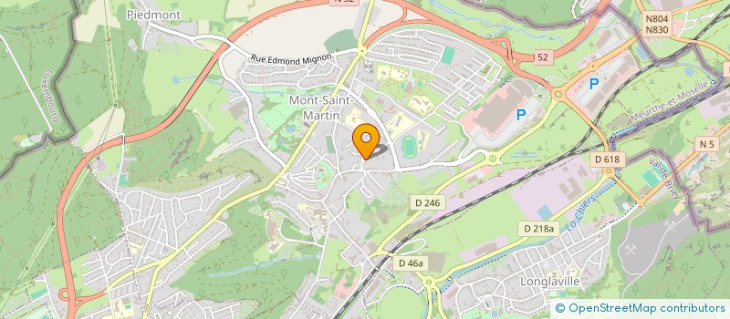 localisation de l'entreprise MADAME SABRINA ADDA  MONT-SAINT-MARTIN