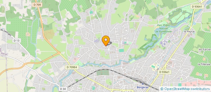 localisation de l'entreprise MADAME SABRINA AFAN DE RIVERA à BERGERAC