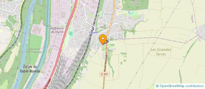 localisation de l'entreprise MADAME SABRINA AGABA  FEYZIN