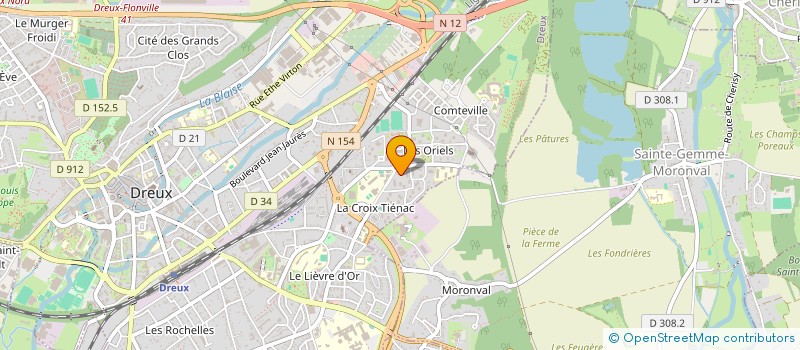 localisation de l'entreprise MADAME SABRINA AISSAOUI à DREUX