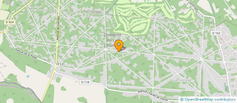 localisation de l'entreprise MADAME SABRINA AIT-YOUCEF  LAMORLAYE