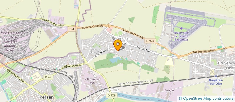 localisation de l'entreprise MADAME SABRINA AKIL  BERNES-SUR-OISE