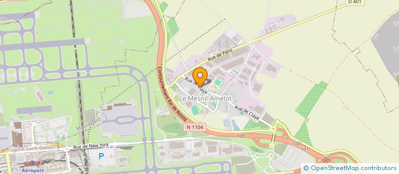 localisation de l'entreprise MADAME SABRINA ALCINDOR  LE MESNIL-AMELOT