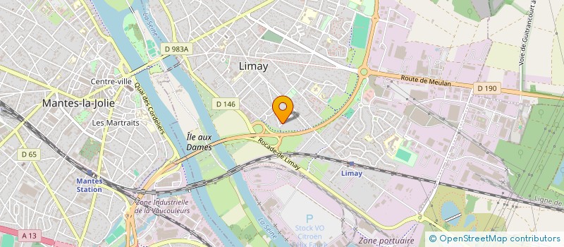 localisation de l'entreprise MADAME SABRINA AMEUR  LIMAY