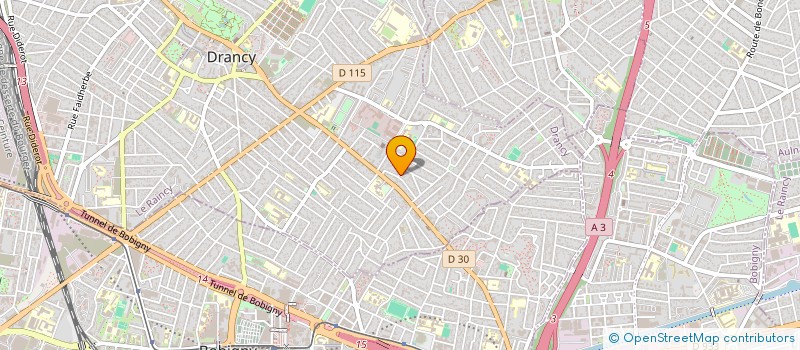 localisation de l'entreprise MADAME SABRINA AMICHE  DRANCY