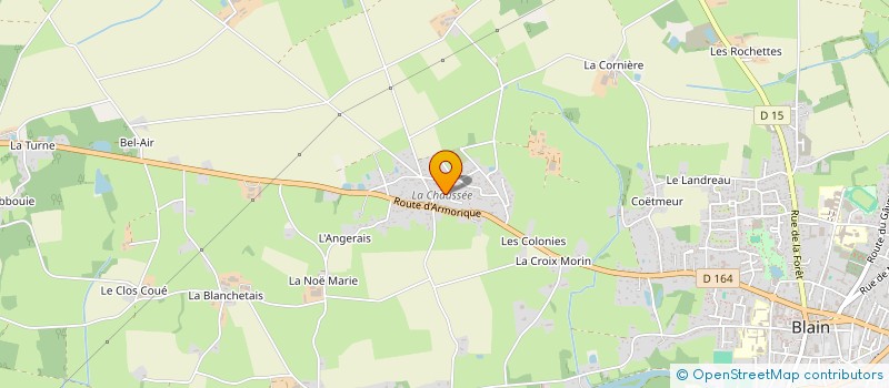 localisation de l'entreprise MADAME SABRINA AMOURI  BLAIN