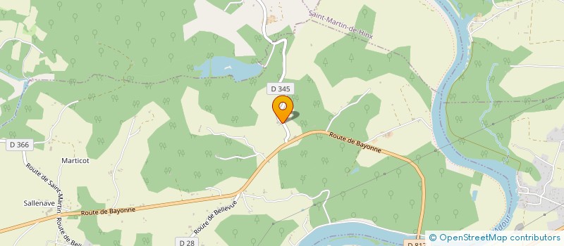 localisation de l'entreprise MADAME SABRINA ANDREU  SAINTE-MARIE-DE-GOSSE