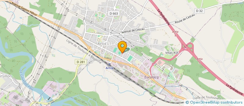 localisation de l'entreprise MADAME SABRINA ANGLADE  ARTIX