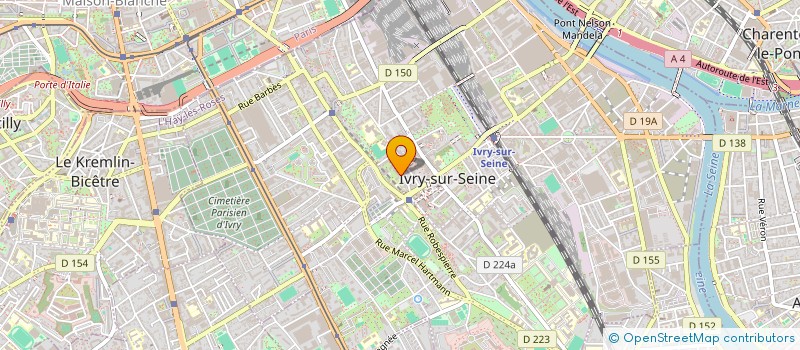 localisation de l'entreprise MADAME SABRINA ARDJOUM  IVRY-SUR-SEINE