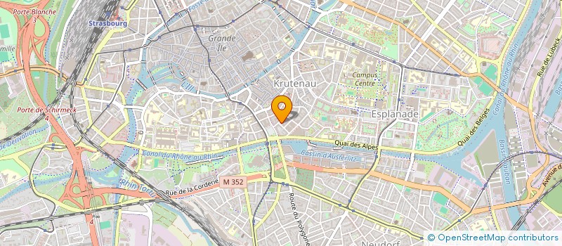 localisation de l'entreprise MADAME SABRINA ARNOUD à STRASBOURG