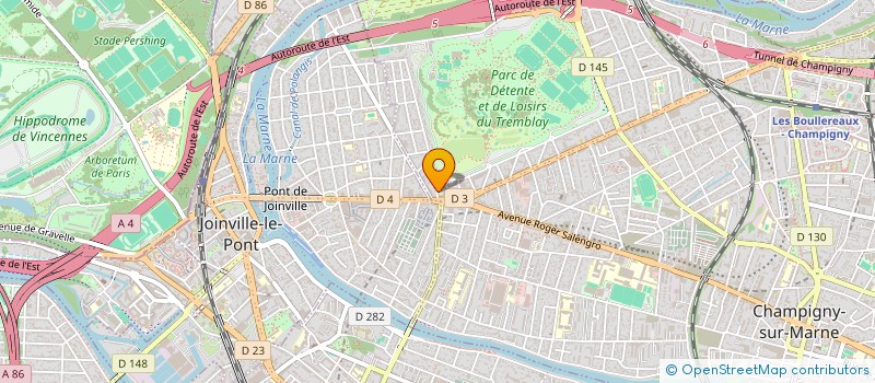 localisation de l'entreprise MADAME SABRINA ARRASS à CHAMPIGNY-SUR-MARNE