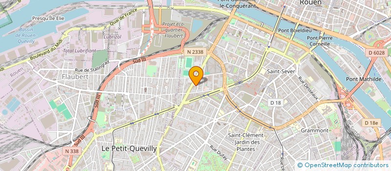 localisation de l'entreprise MADAME SABRINA ASMANE  ROUEN