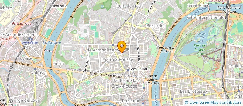 localisation de l'entreprise MADAME SABRINA AUGUSTIN à LYON