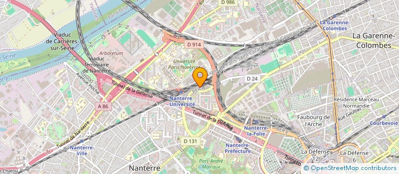 localisation de l'entreprise MADAME SABRINA AYER  NANTERRE