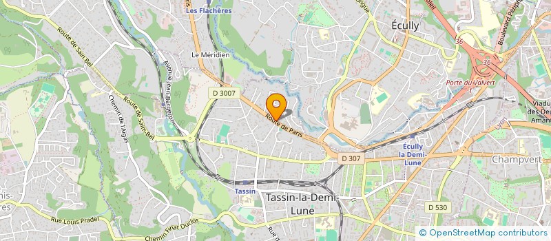 localisation de l'entreprise MADAME SABRINA BAATOUCHE à TASSIN-LA-DEMI-LUNE