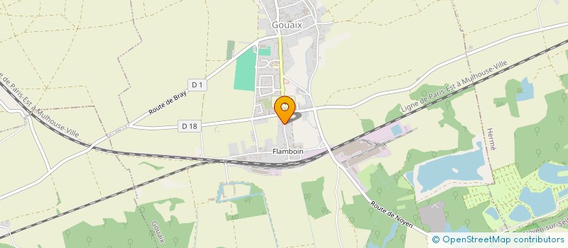 localisation de l'entreprise MADAME SABRINA BABA HAMED  GOUAIX