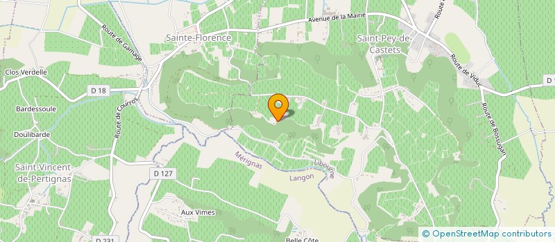 localisation de l'entreprise MADAME SABRINA BACARISSE  RUCH