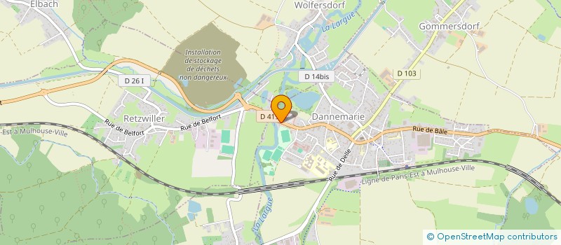 localisation de l'entreprise MADAME SABRINA BAHIRI  RETZWILLER