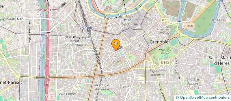 localisation de l'entreprise MADAME SABRINA BALAZUC  GRENOBLE