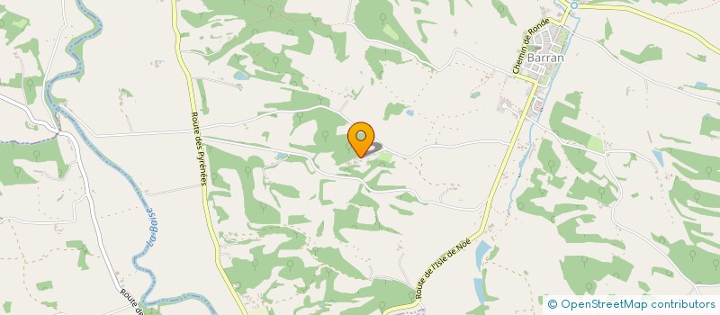 localisation de l'entreprise MADAME SABRINA BARO  BARRAN