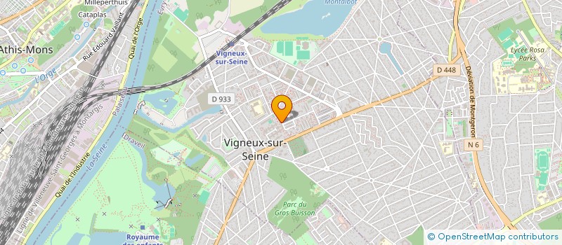 localisation de l'entreprise MADAME SABRINA BAROUKH à VIGNEUX-SUR-SEINE