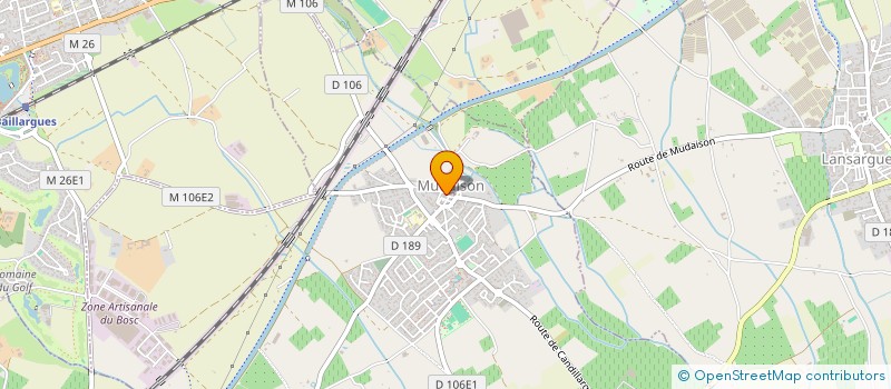 localisation de l'entreprise MADAME SABRINA BARRAL  MUDAISON