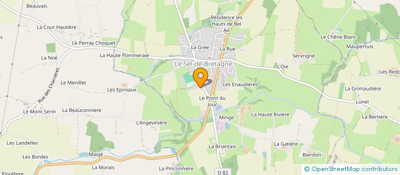 localisation de l'entreprise MADAME SABRINA BARRE  LE SEL-DE-BRETAGNE