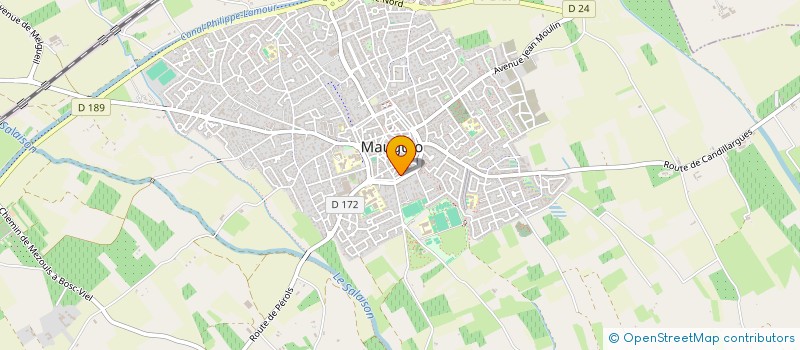 localisation de l'entreprise MADAME SABRINA BAUDOIN  MAUGUIO