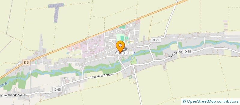localisation de l'entreprise MADAME SABRINA BAUWENS à COURTISOLS