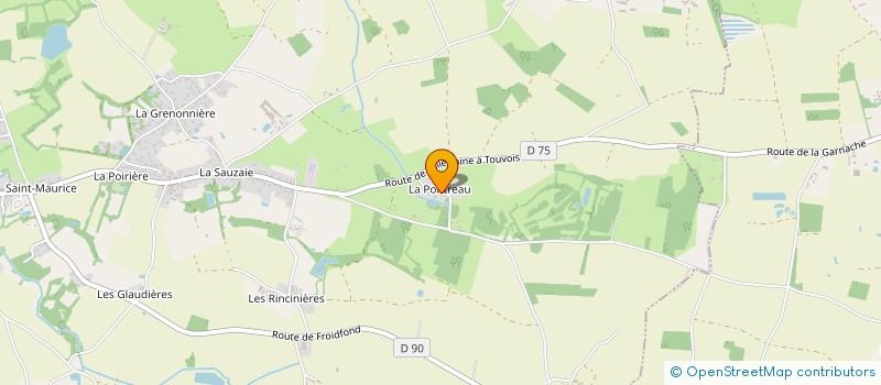 localisation de l'entreprise MADAME SABRINA BAUZA  LA GARNACHE