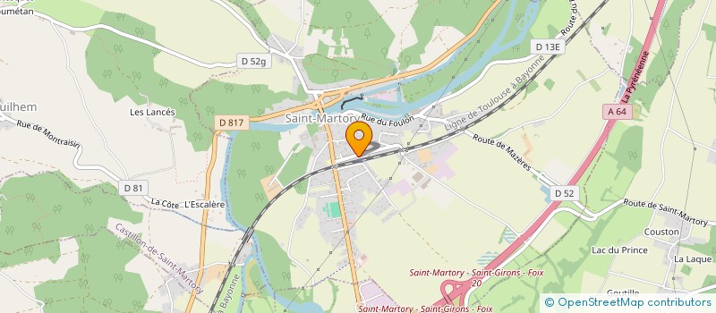 localisation de l'entreprise MADAME SABRINA BAZZACO  ROQUEFORT-SUR-GARONNE