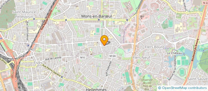 localisation de l'entreprise MADAME SABRINA BELAID à MONS-EN-BARŒUL