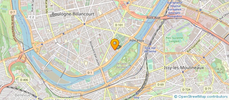 localisation de l'entreprise MADAME SABRINA BELAZIZ à BOULOGNE-BILLANCOURT