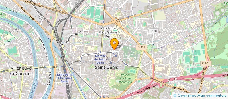 localisation de l'entreprise MADAME SABRINA BELKACEM à SAINT-DENIS
