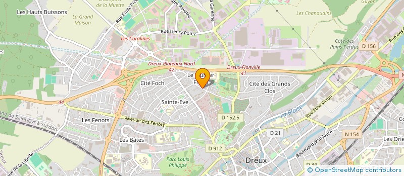 localisation de l'entreprise MADAME SABRINA BELKACEM à DREUX