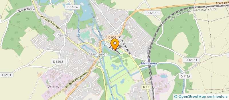 localisation de l'entreprise MADAME SABRINA BELKEBIR à MAINTENON