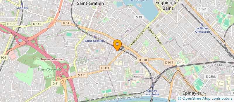 localisation de l'entreprise MADAME SABRINA BELKHIR à EPINAY-SUR-SEINE