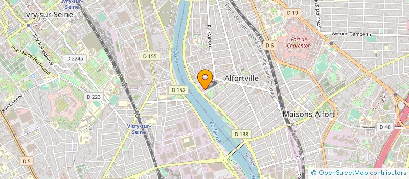 localisation de l'entreprise MADAME SABRINA BELOUAAR à ALFORTVILLE