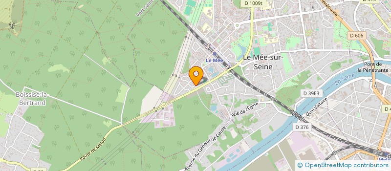 localisation de l'entreprise MADAME SABRINA BENABDELOUAHED  LE MEE-SUR-SEINE