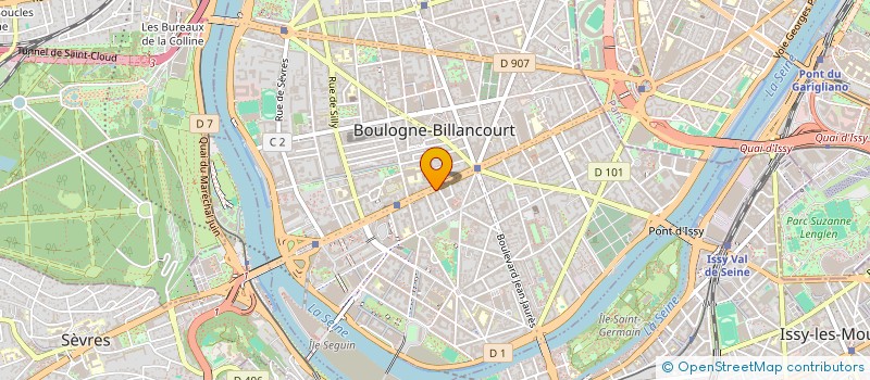 localisation de l'entreprise MADAME SABRINA BENADDI à BOULOGNE-BILLANCOURT